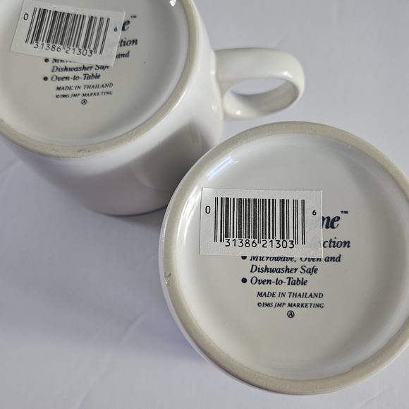 2 Tulip Tyme coffee cups by Stoneware Collection - Picture 5 of 5